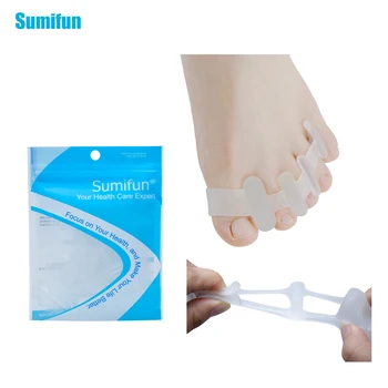 

1Pair Silicone Bunion Corrector nsoles Fashion Toe Spreading Orthotic Insole Cushion Foot Care Tool Gel Hallux Valgus Z32701