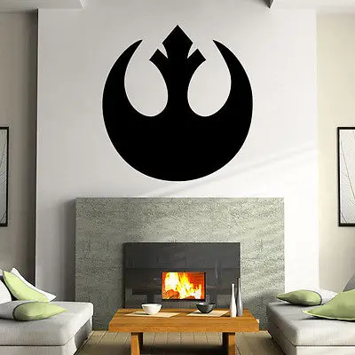 

Star Wars Rebel Alliance Logos Vinyl Wall Decal Removable Art Sticker Home Decor