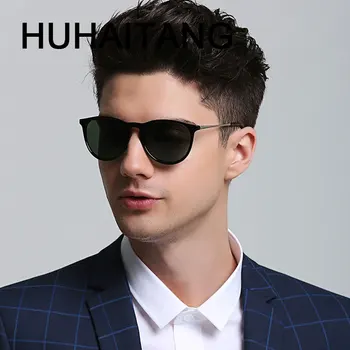 

HUHAITANG Vintage Classic Sunglasses Men Vintage Cat Eye Sunglases For Women Luxury Brand Mens High Quality Designer Sun Glasses