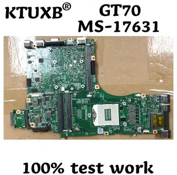 

KTUXB MS-17631 MS-1763 motherboard for MSI GT70 X7829 notebook motherboard PGA947 HM87 DDR3 100% test work REV 2.0