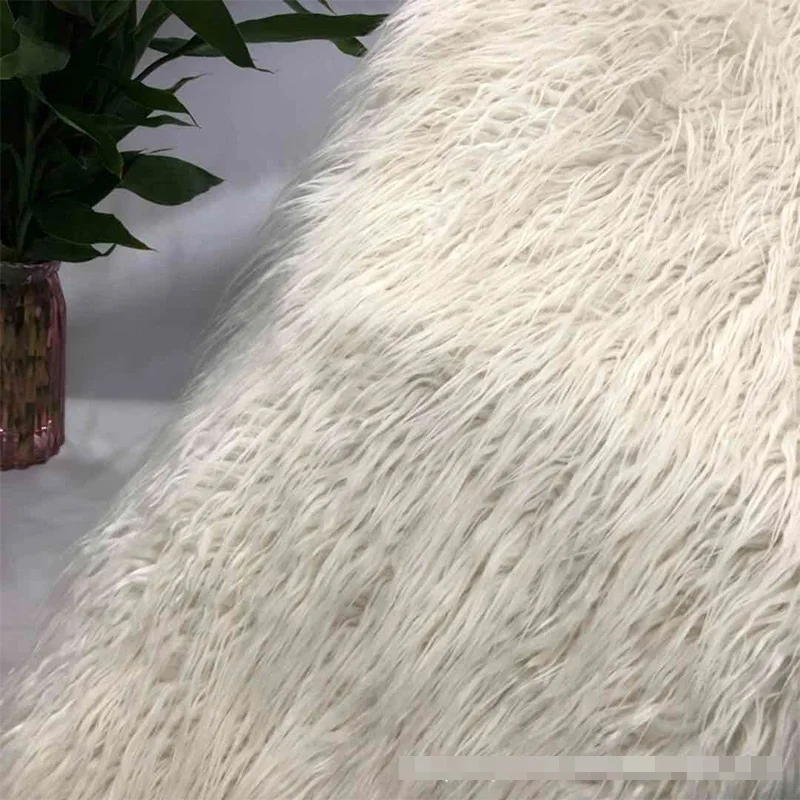 Пляжная шерсть редиска шелк плюшевая ткань объятия наволочка одеяло домашний текстиль ткань искусственный мех(10 см ворс длинный