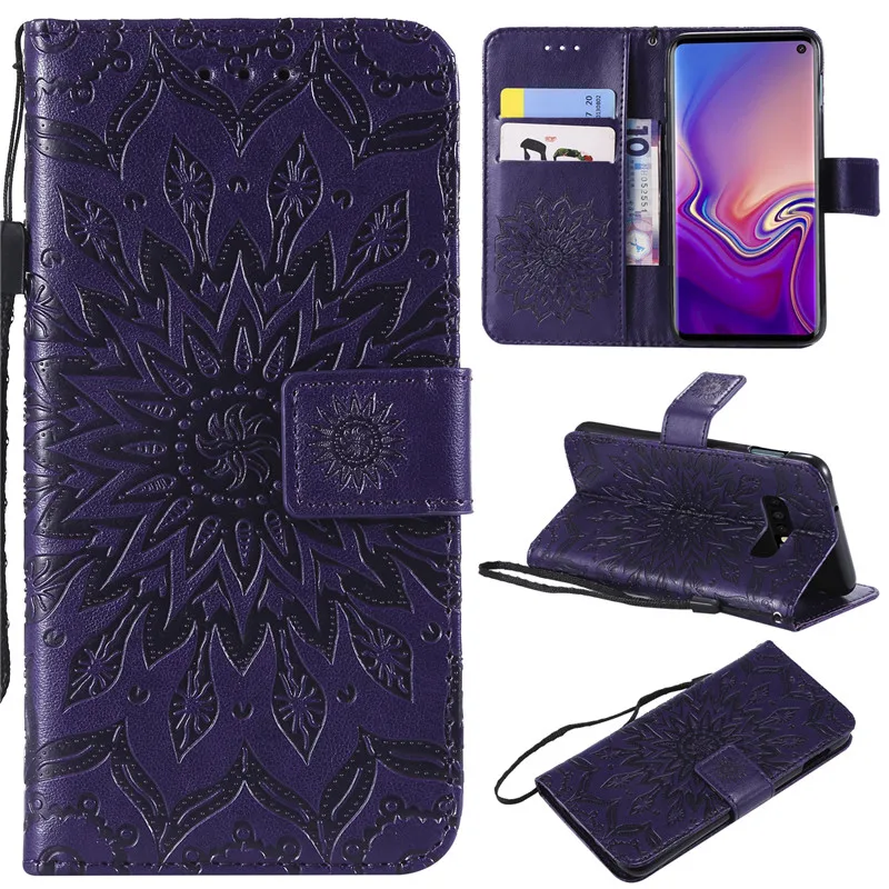 3D Embossed For Samsung Galaxy S10 S10Lite S10Plus Case Flip Wallet PU Leather Phone Case For Samsung Galaxy S10Lite S10 P Cover (22)