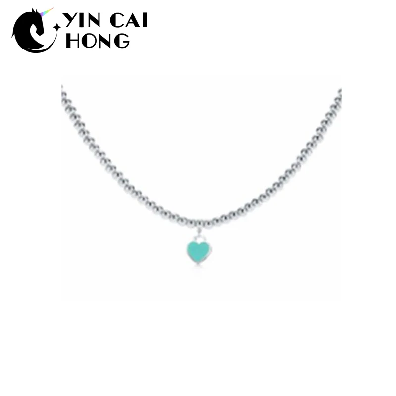 

NEW Charm Gift 925 Sterling Silver Blue Heart TIFF Attractive Elegance Temperament Earrings World Jewelry