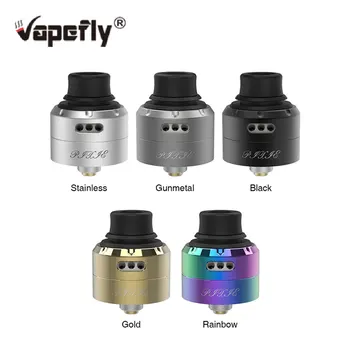 

New Vapefly Pixie RDA 22mm Rebuildable Atomizer with Tri-hole Airflow System & BF Pin for Squonker MODs Vs Galaxies MTL RDTA/RTA