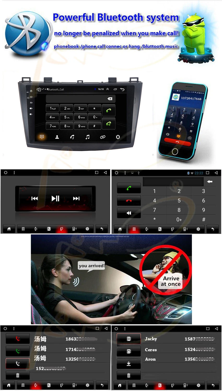 Perfect Android 8.1 Car Radio Player GPS for Mazda 3 Axela 2009-2014 Stereo Head Unit Navigation Wifi Video Multimedia Bluetooth 4