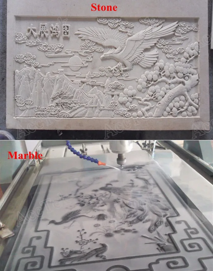 Сверхмощная структура Т образный Рабочий стол камень cnc маршрутизатор гравер