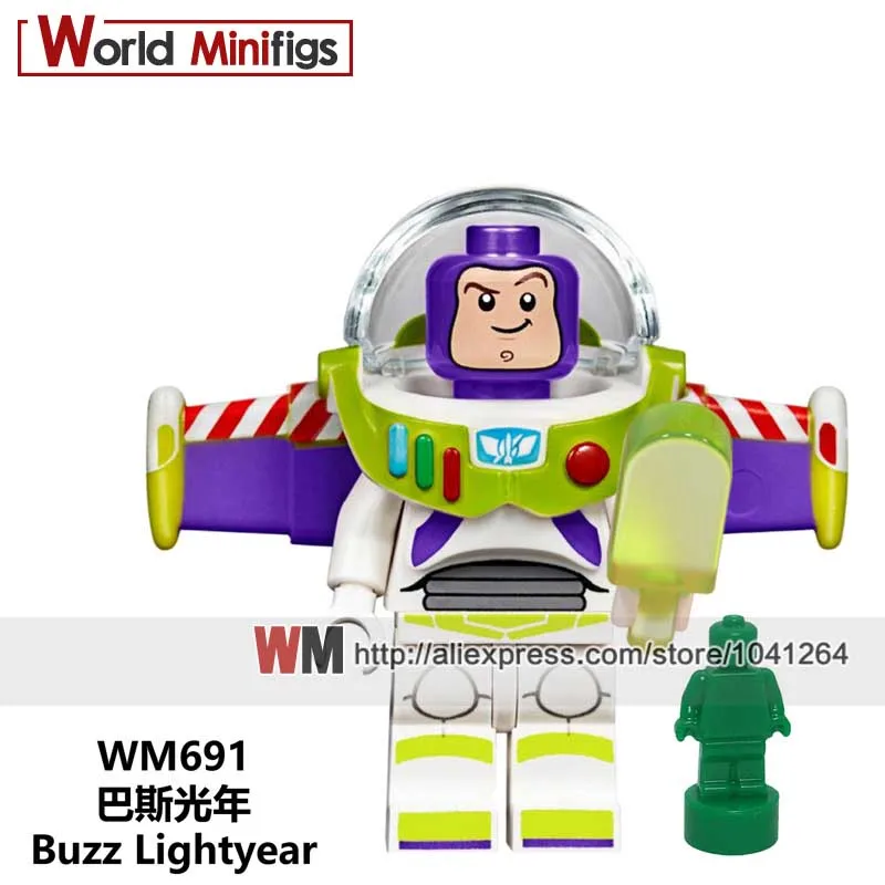 Игрушки История один Бо peep Buzz Lightyea обнимая Дракон стежка гремлинс динозавр Gizmo Машинка-конструктор подарок детские игрушки - Цвет: Темно-серый