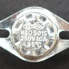 KSD301S 250 В 10A вода Запчасти Контроль температуры переключатель 95C градусов термостат анти сухой Отопление