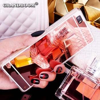 

50pcs Luxury Mirror Soft Silicone Bling Case For Huawei Honor 10 Lite V10 8X Nova 4 3 3i Y9 Y7 Pro 2019 Shockproof Back Cover