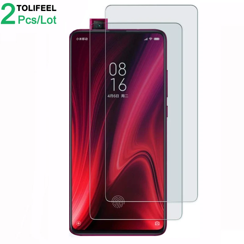 

2Pcs Tempered Glass For Xiaomi Mi 9T Pro Screen Protector 9H 2.5D Phone On Protective Glass For Xiaomi Mi 9T Glass Mi9T Pro