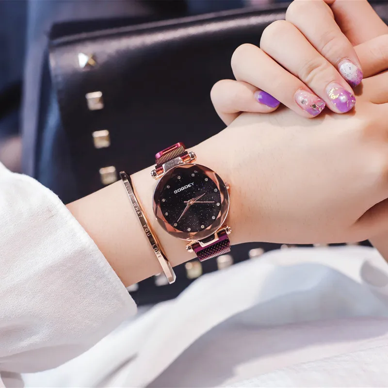 

Luxury Crystal Women Exquisite Quartz Wristwatches Diamond Steel Kint Ladies Dress Watches Female Business Watch High Quality