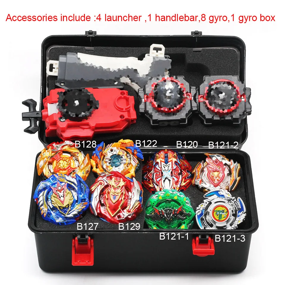 18 стилей Bay Blades Металл Fusion Beyblades набор коробка для хранения топ Beyblade Burst Bey Blade Launcher Bey Blade игрушки для детей мальчик