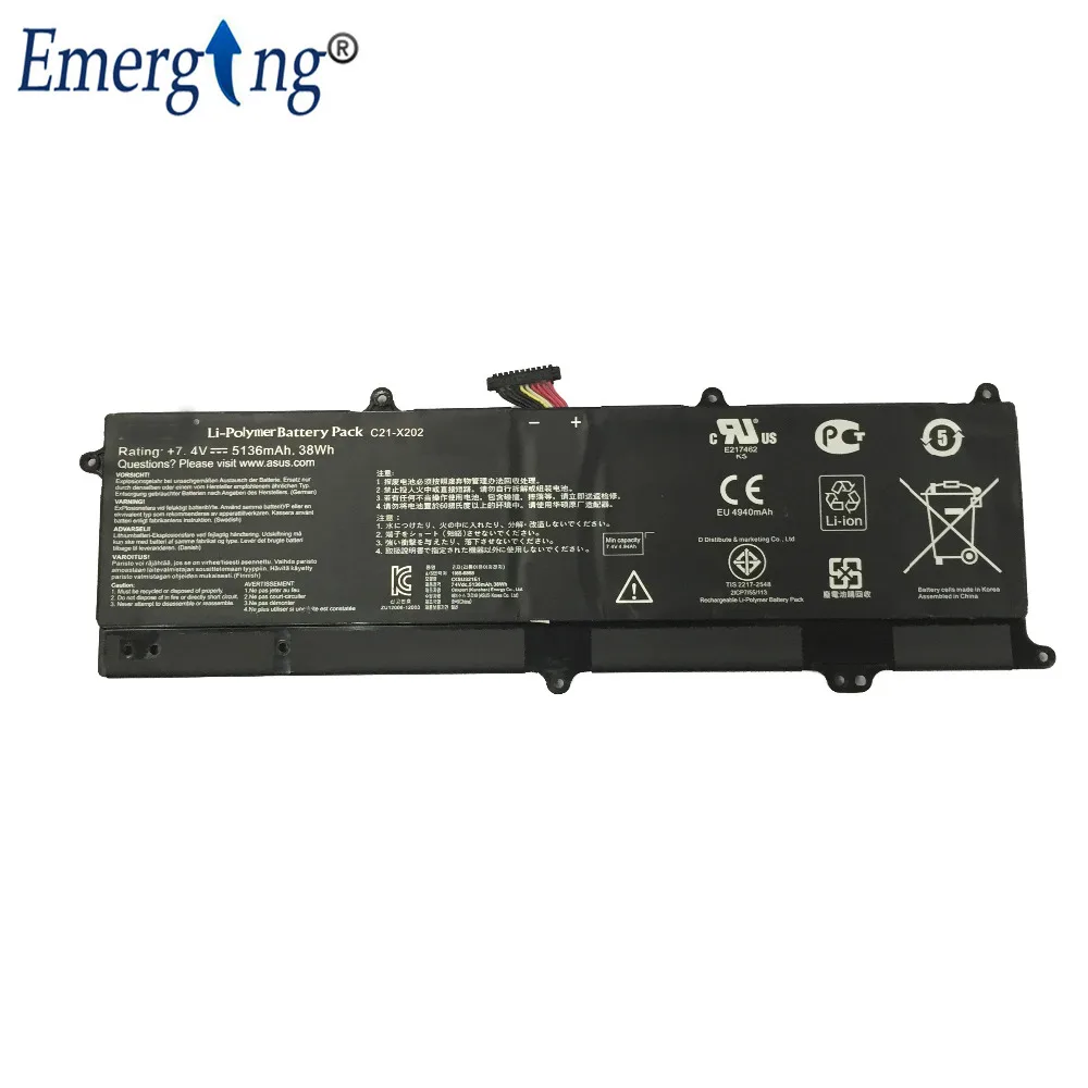 Original 7.4V 38Wh New Laptop Battery for ASUS VivoBook S200 S200E X202 X202E X201 X201E series S200E-CT209H Original 7.4V 38Wh New Laptop Battery for ASUS VivoBook S200 S200E X202 X202E X201 X201E series S200E-CT209H