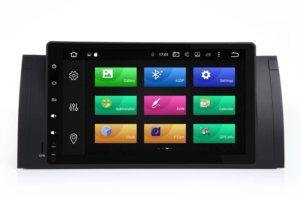 Clearance HIRIOT 9 IPS Car Android 8.0 GPS Player For BMW E39 E53 X5 M5 Sat Navi Octa 8 Core 4G RAM 32G ROM Radio BT Phonebook Map DAB+ 1
