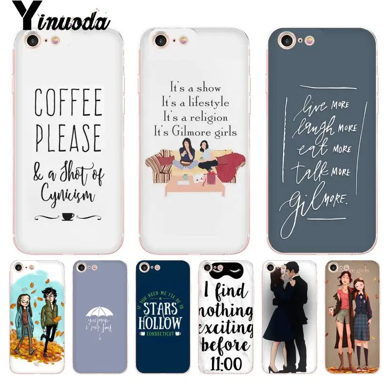 

Yinuoda Gilmore Girls Rory Honorary Coque Shell Phone Case for iPhone 8 7 6 6S Plus X 10 5 5S SE 5C XS XR11 11pro 11promax