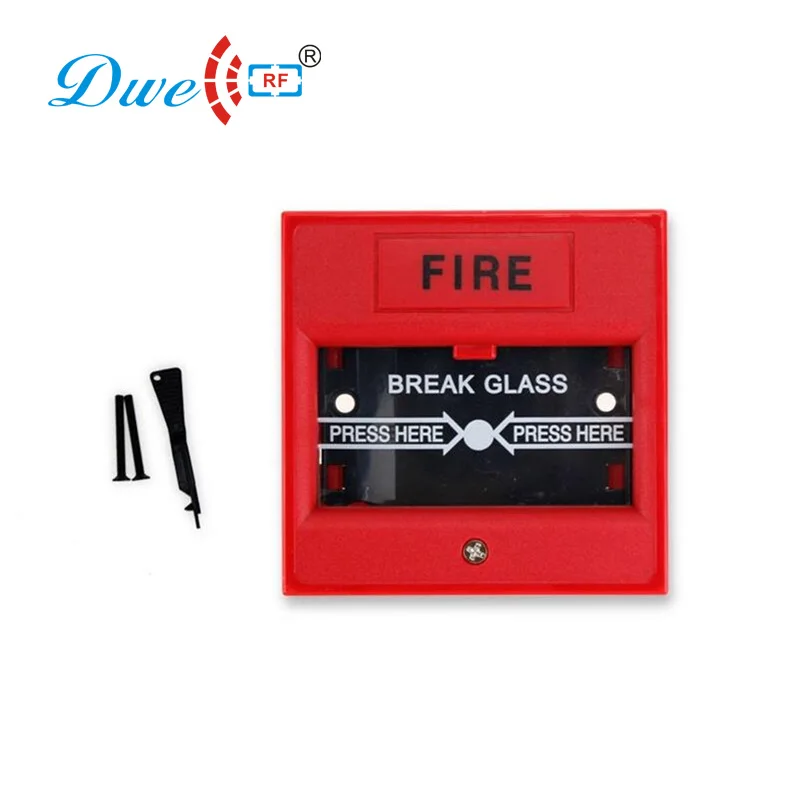 DWE CC RF  Security & Protection 12V emergency door exit button push button switch for access control system                    