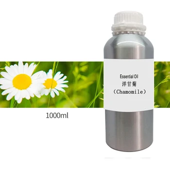 

100% Chamomile Pure Essential Oil 1000ml Moisturizing Skin Care Anti Sensitive Acne Scars and Sleep-Aid Essence