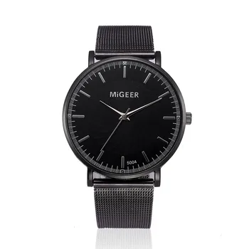 

Migeer Women's Simple Stainless Steel Quartz Watch Lady Luxury Metal Mesh Business Wrist Watches Bracelet Relogio Reloj #YL5