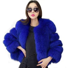 Женское зимнее пальто из искусственного меха, плотная верхняя одежда, цветная куртка 6610