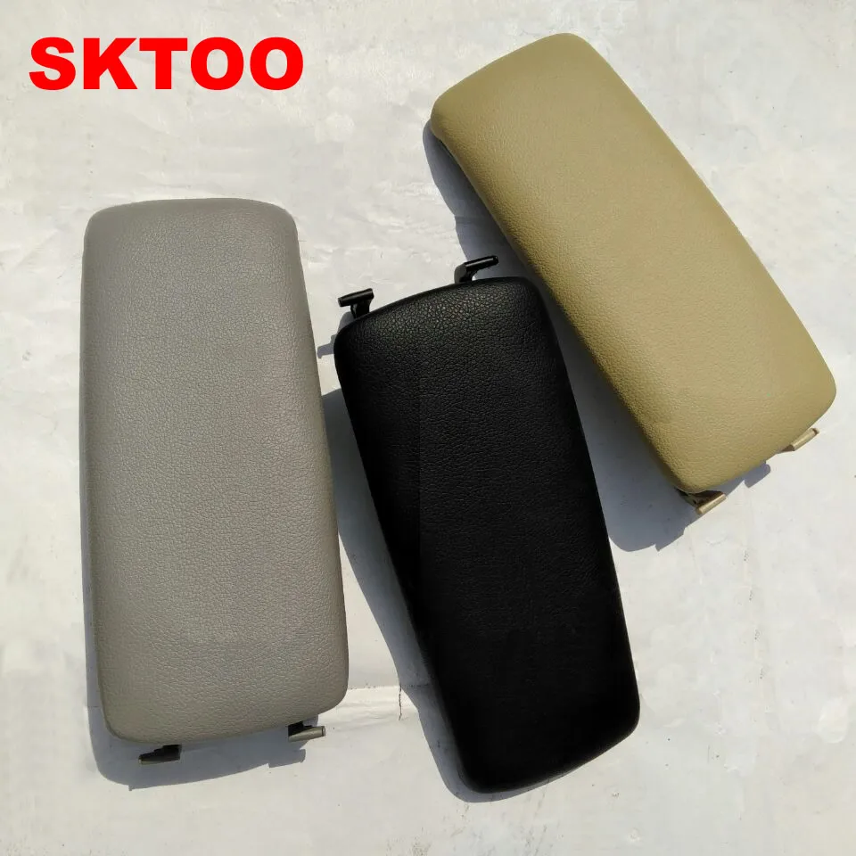 Günstig 1 Pcs Leder Auto Armlehne Latch Abdeckung Für Audi A4 B6 B7 2002 2007 Center Konsole Arm Rest Lagerung box Deckel Abdeckung Auto Zubehör