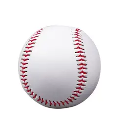 Высококачественное тренировочное Упражнение Бейсбол 9 "ручной работы Бейсбол s ПВХ верхний резиновый внутренний Мягкий Бейсбольный мяч