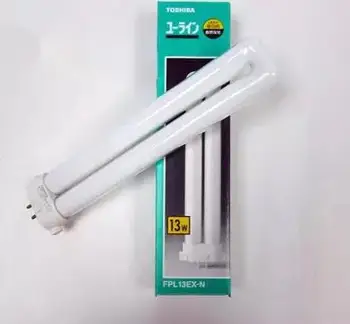 

2pcs,TOSHIBA FPL13EX-N 13W CFL compact fluorescent bulb,FPL 13EX-N daylight 4 pins lamp tube,FPL13EXN