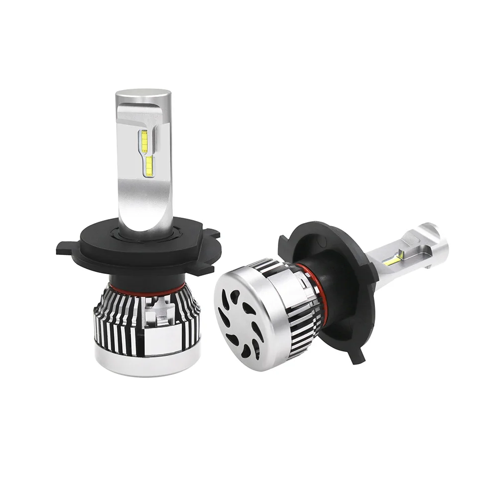 

New Mini Size 12V H7 PX26D 12972RVS2 Car LED Headlight Kits LumiledChip 80W 12000LM 6000K White High Power H7 Low Beam Bulbs