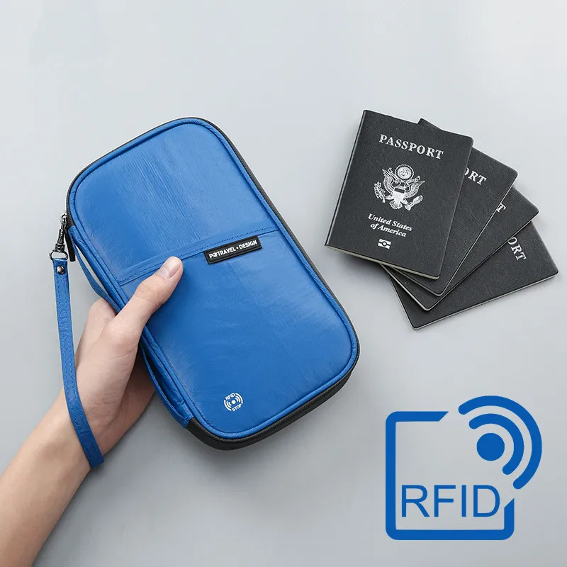 Tyvek Waterproof Travel Passport Package RFID Blocking Wallet Holder Family Document Organizer Bag MultiCard Storage Pack Clutch Tyvek Waterproof Travel Passport Package RFID Blocking Wallet Holder Family Document Organizer Bag MultiCard Storage Pack Clutch
