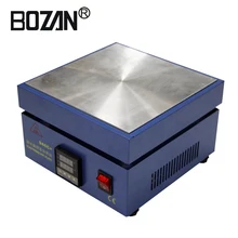 946C+ устойчивая температура Антикоррозийная нагревательная платформа+ алюминиевый Palcode светодиодный нагревательный элемент для сотового телефона ремонтная пластина BOZA