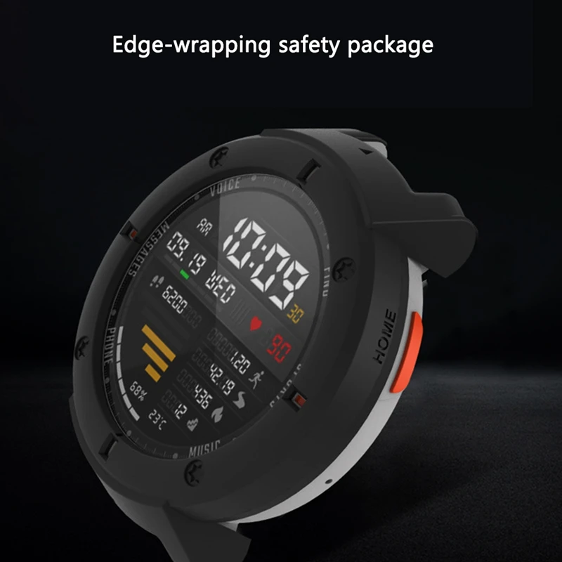 YUEDAER Жесткий ПК защитный чехол для Xiaomi Huami Amazfit Verge 3 Смарт часы Чехол Мода оболочка протектор чехол для часов