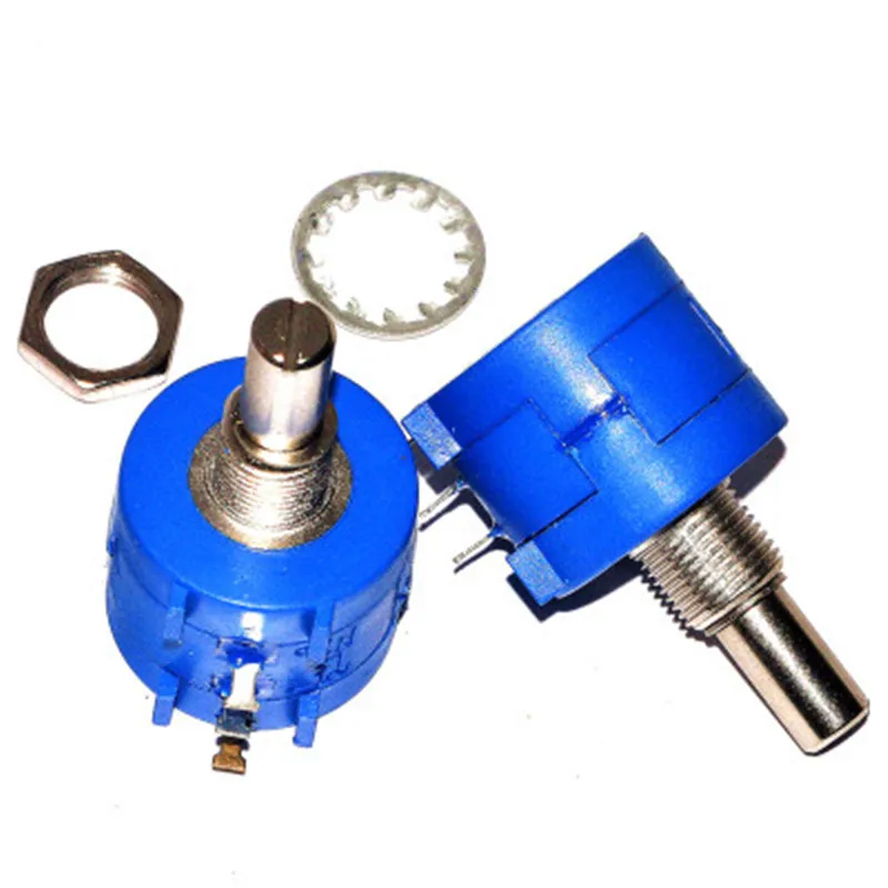 

2pcs 3590S Precision Potentiometer Adjustable Resistor 10 Ring 1K 2K 5K 10K 20K 50K 100K ohm