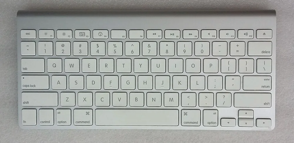 

A1314 MC184LL A1255 US Bluetooth Wireless Thin Keyboard for Notebook laptop,Tested And Works