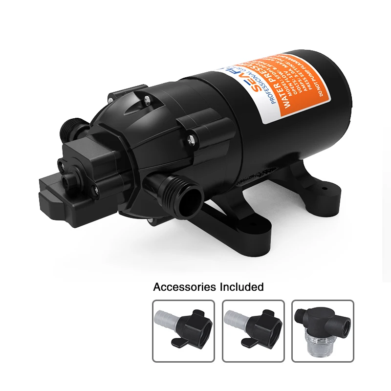 Высокое качество морской воды насосы для фонтанов 12V 8 3 LPM 70PSI мембранный насос