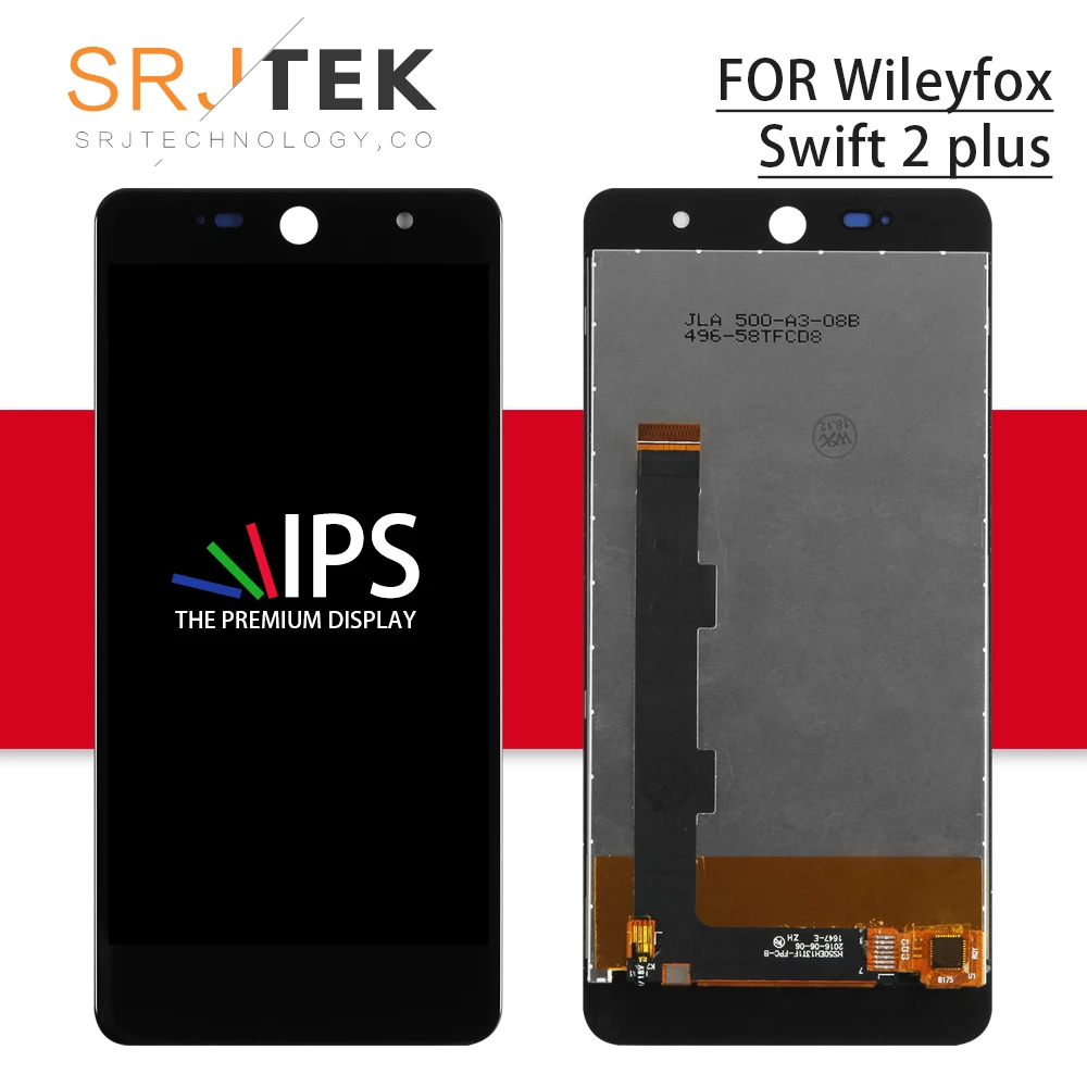 Srjtek 5,0 для Wileyfox swift 2 ЖК сенсорный экран стеклянная панель сенсор запасные части для Wileyfox swift 2 Plus дисплей сенсор