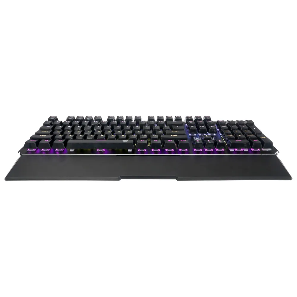 Игровая клавиатура RGB full key проводная 104 ключа для Интернет кафе Esports 41|Клавиатуры|