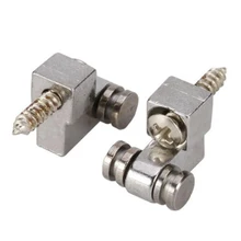 SZ-LGFM-Set of 2 Chrome Roller String Retainer Trees Guitar Parts