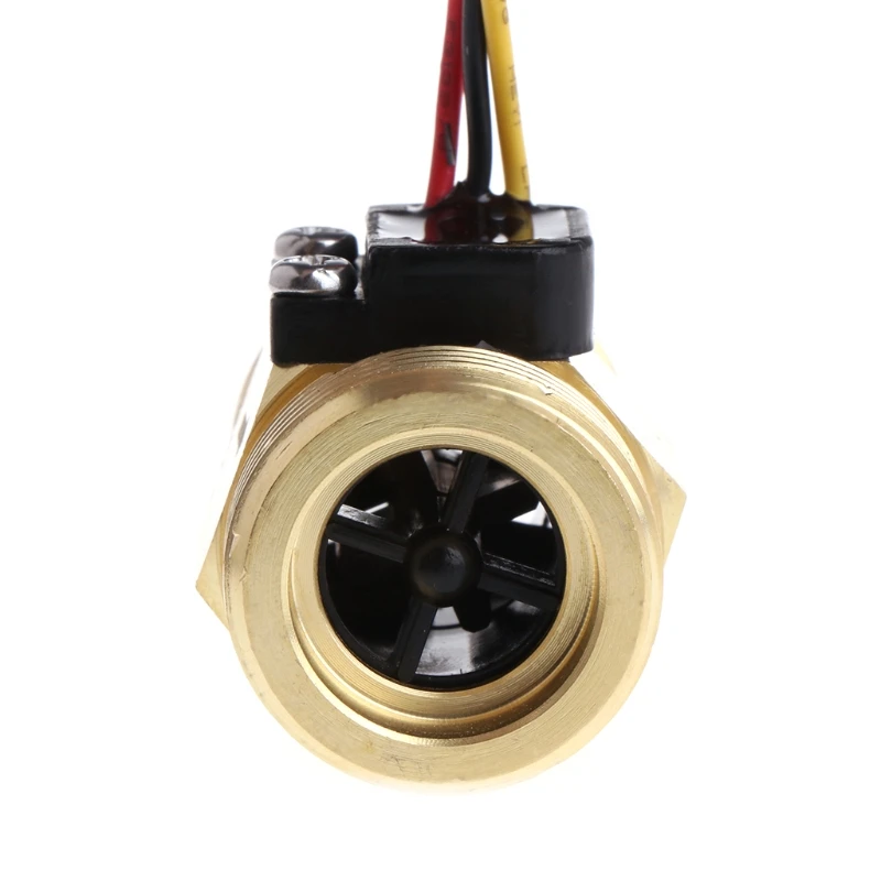 

Flow Sensor G3/4" DN20 Copper Hall Effect Liquid Water Flow Switch Sensor Meter #0615