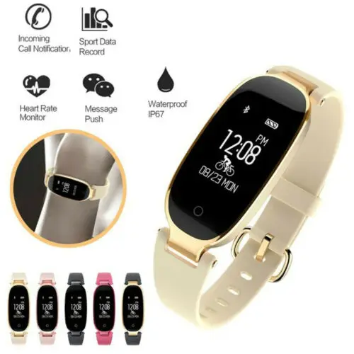 

S3 Color Screen Smart Wristband Watch Fitness Tracker Blood Pressure Heart Rate Bluetooth Sport Bracelet For Android IOS 4D06