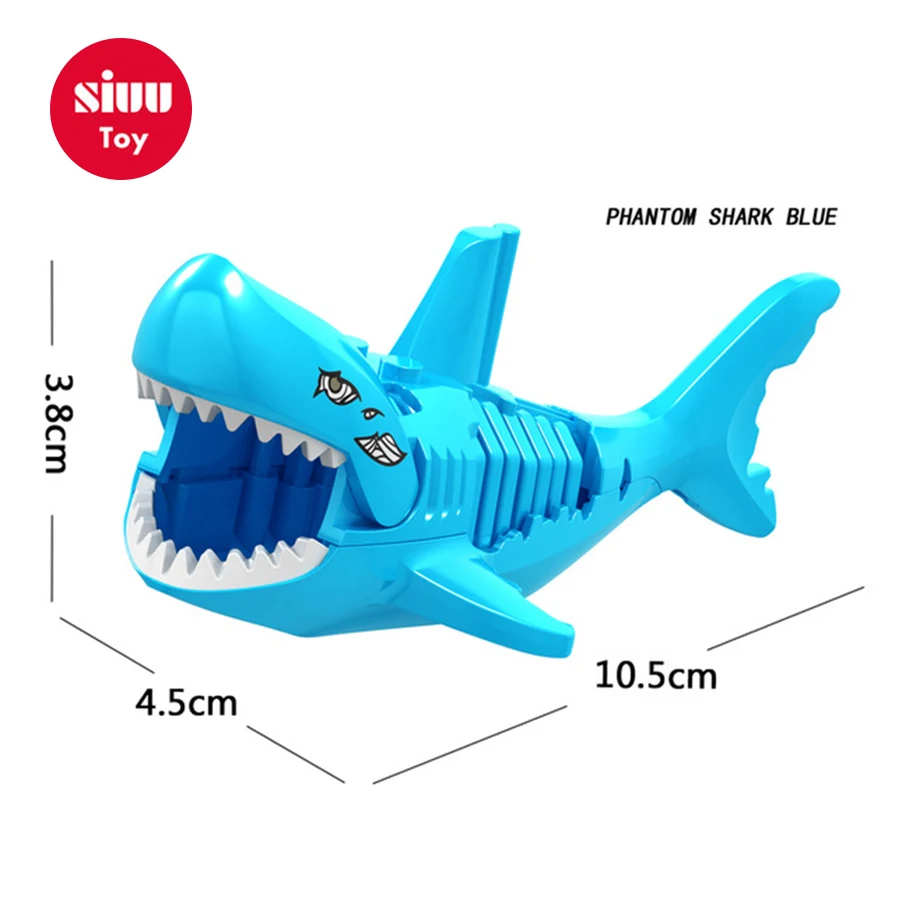 DIY Bricks dinosaurs Big Shark Animal Figures Model Compatible Legoingly Duploe Building Blocks Accessory Toys For Children YF30 DIY Bricks dinosaurs Big Shark Animal Figures Model Compatible Legoingly Duploe Building Blocks Accessory Toys For Children YF30