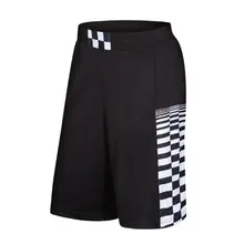 Спортивные мужские шорты для занятия баскетболом в сетку с принтом для бега, тренировок, игр, фитнеса, тренажерного зала, дышащие быстросохнущие свободные спортивные шорты для теннисного бокса, L-5XL