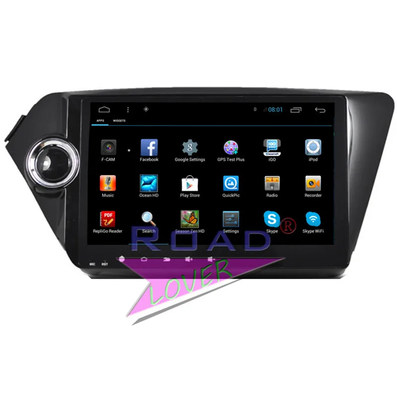 Roadlover Android 6 0 Автомагнитола для KIA K2 RIO 2010 Стерео GPS навигатор плеер 2 Din