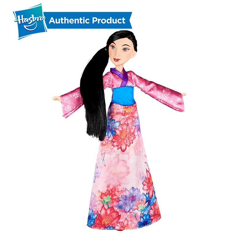 Hasbro disney Princess 11 дюймов Королевский Шиммер Мулан Белль Ариэль Синди Эльза Анна малыш девочки игрушка кукла Коллекция Модель подарок на день рождения