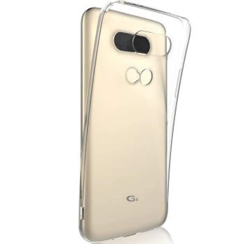 For LG G7 ThinQ / Q Stylus Stylo 4 2 3 G4 G5 G6 Transparent TPU Soft Phone Protective Cover Case |