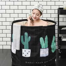 70*65 см складное ведро для взрослых купания спа ванна утолщенное