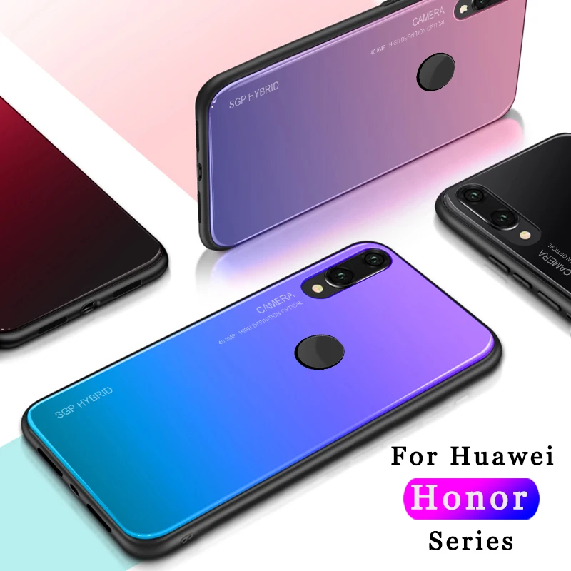 

Protective case on for huawei honor 10 9 8 lite light 7a 7c 7x 8x max coque honer 7 a c x cover phone cases bumper fundas a7 c7