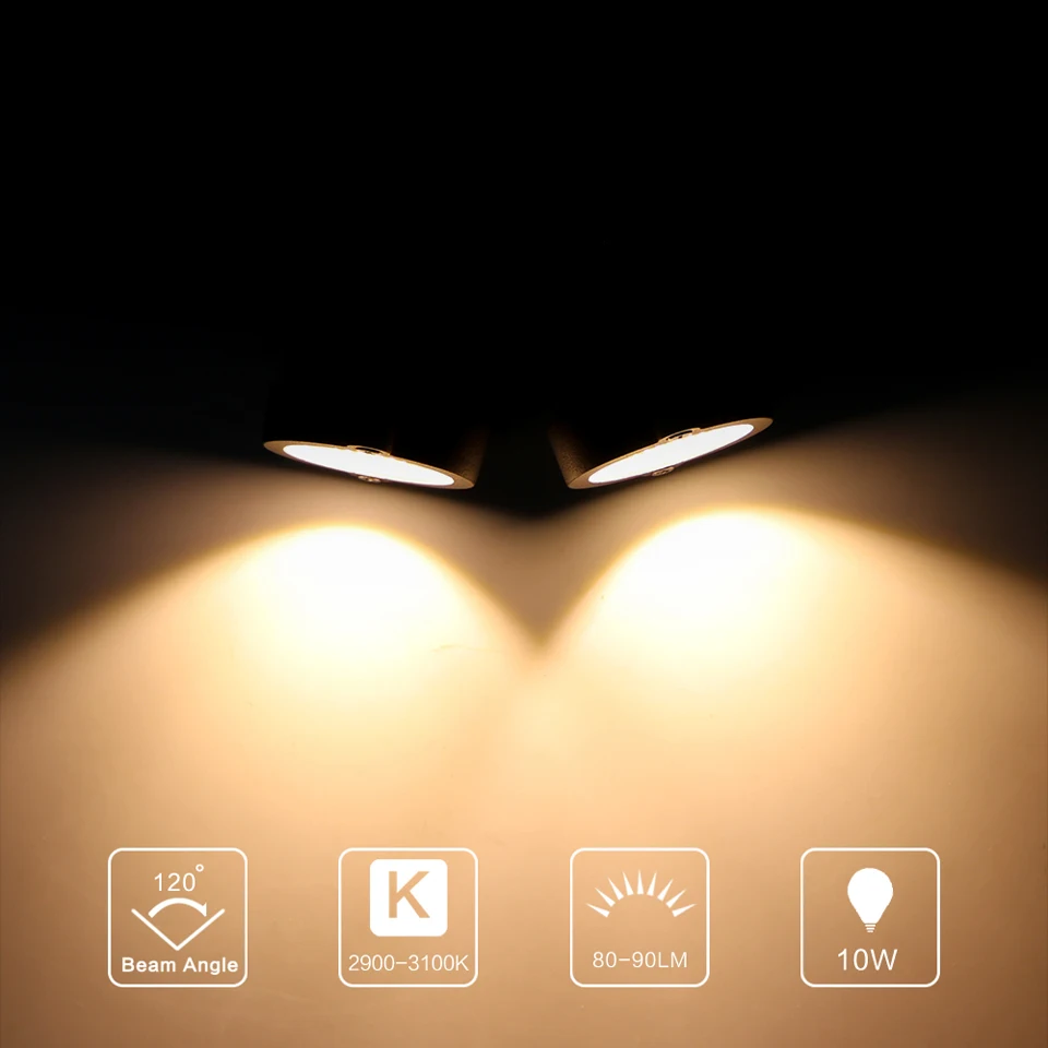 Levou as Luzes do Jardim ao ar Água para Jardim do Pátio Led com Pico Ip65 à Prova Livre Duplo Gramado Luz Spotlight Lâmpada d' Caminho ac 12v 10w Cob 12 Luminárias gramado