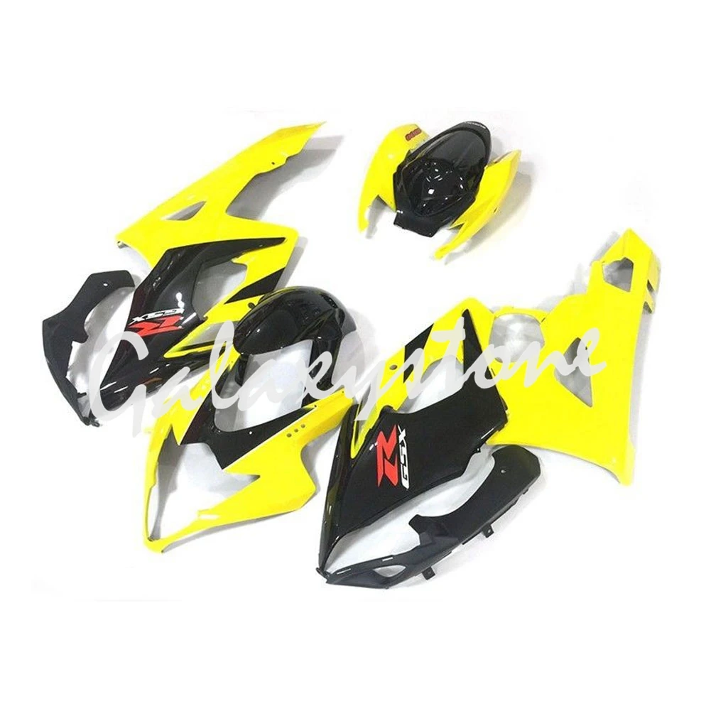

ABS Injection Fairing Bodywork Set Fits Suzuki GSXR1000 K5 05-06 Black&Yellow