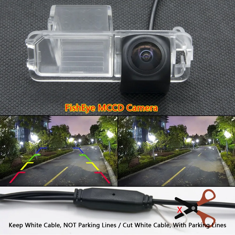 Камера заднего вида Fisheye 1080P MCCD HD парковочный монитор камера для VW Golf 6 VI Polo V (6R)