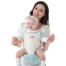 Дышащий эргономичный Сумка-кенгуру Рюкзак Портативный переноска для младенца хипсет-кенгуру, Рюкзак-кенгуру Обёрточная бумага