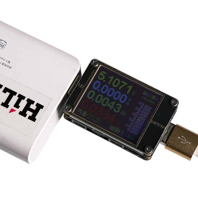 

USB Color Tester Current Voltmeter QC4+ PD3.0 2 PPS quick Charging Protocol Capacity DC meter 1.77 inch HD diplay